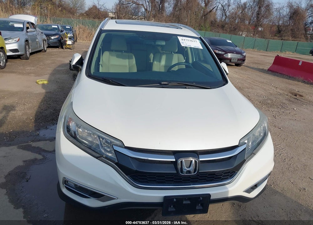 2016 HONDA CR-V EX-L VIN: 5J6RM4H74GL102389