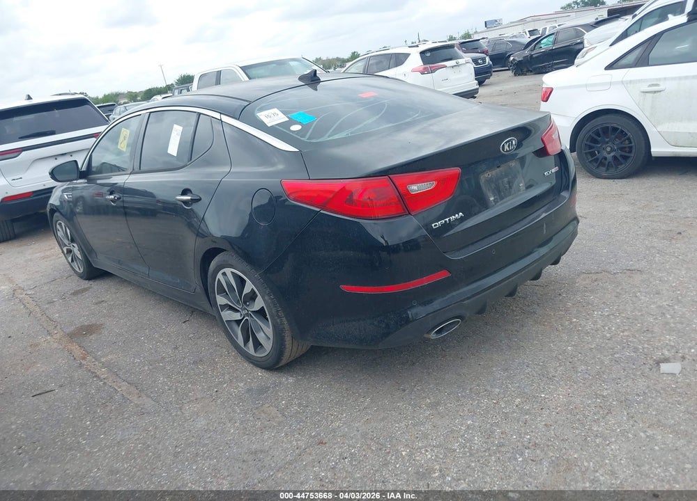 2015 KIA OPTIMA SX TURBO VIN: 5XXGR4A63FG462445