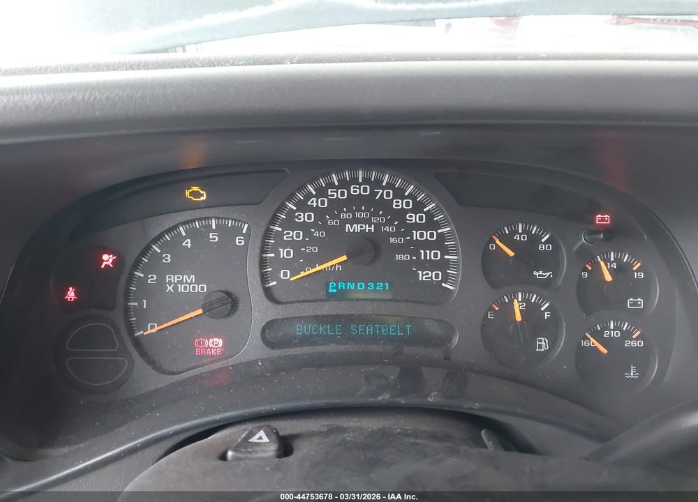 2004 CHEVROLET SUBURBAN C1500 VIN: 1GNEC16T14R120516