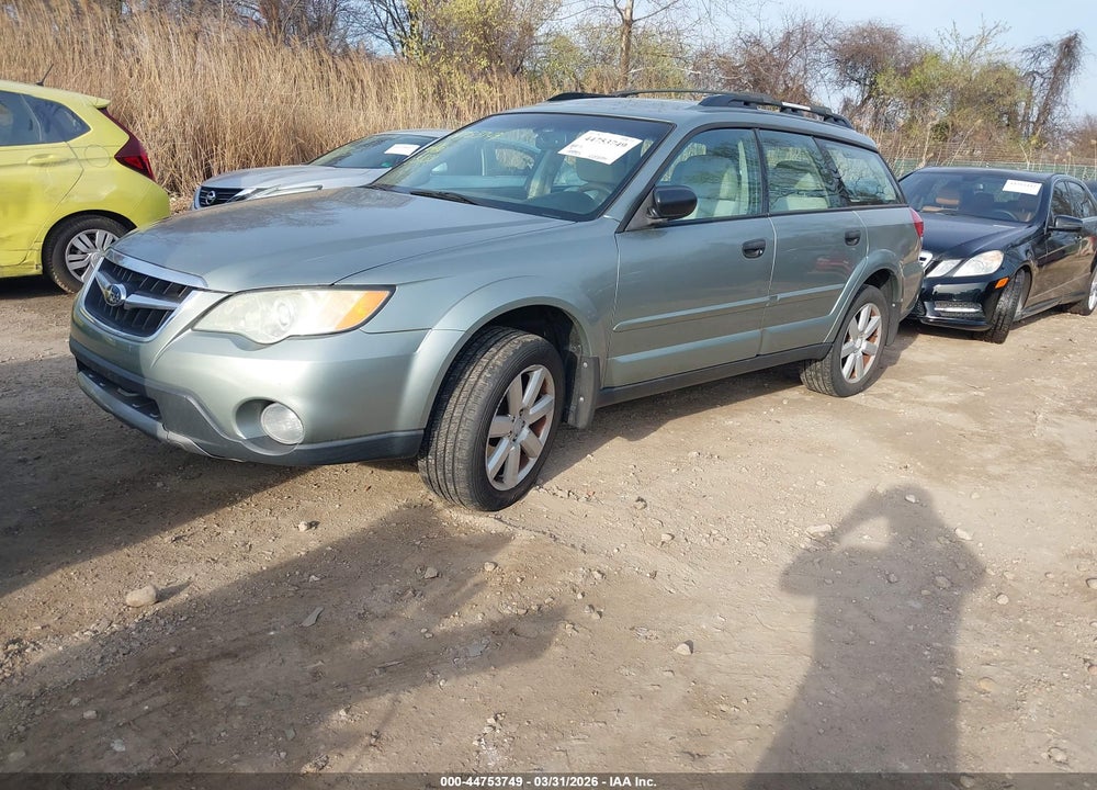 2009 SUBARU OUTBACK 2.5I VIN: 4S4BP61C897345311