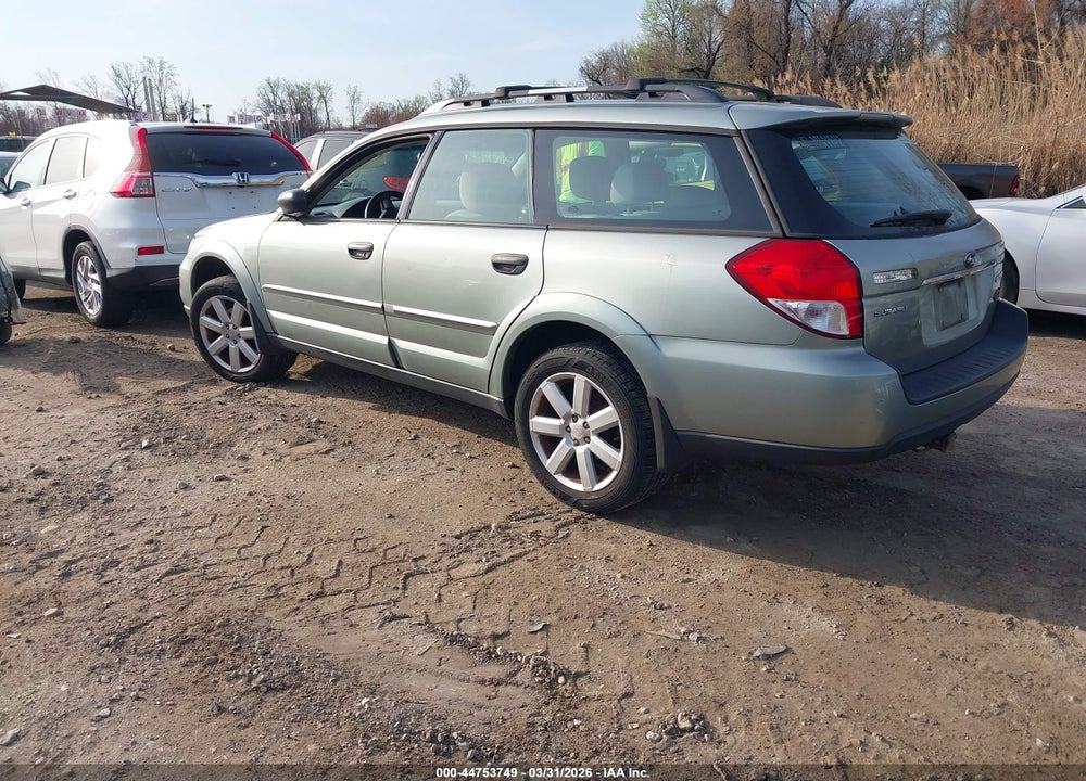 2009 SUBARU OUTBACK 2.5I VIN: 4S4BP61C897345311