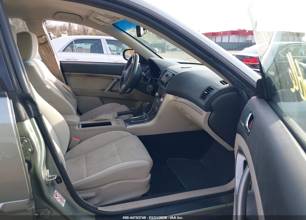 2009 SUBARU OUTBACK 2.5I VIN: 4S4BP61C897345311