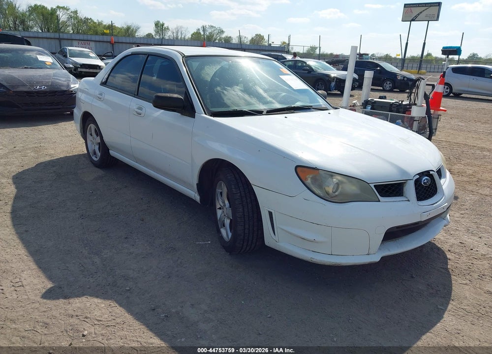 2006 SUBARU IMPREZA 2.5I VIN: JF1GD67696H525610