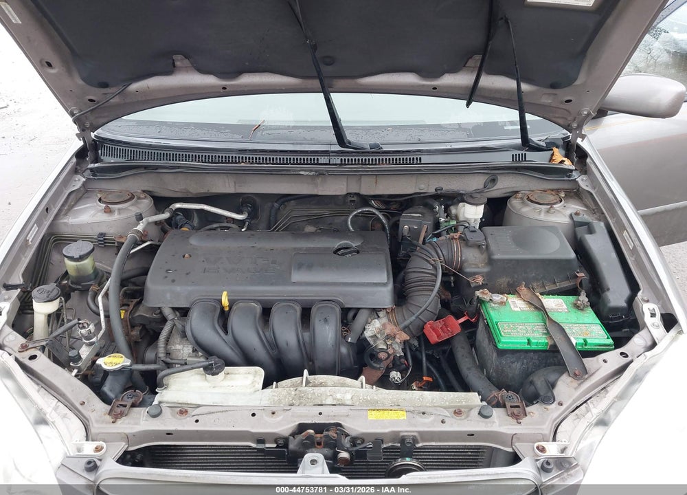 2004 TOYOTA COROLLA LE VIN: 2T1BR38E44C303391