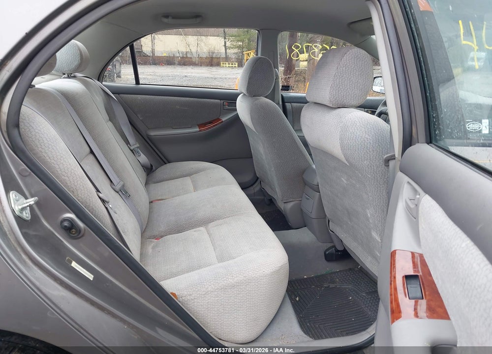 2004 TOYOTA COROLLA LE VIN: 2T1BR38E44C303391