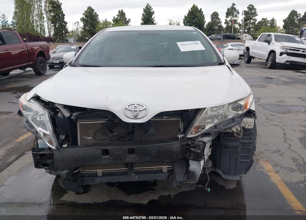 2012 TOYOTA VENZA LE V6 VIN: 4T3BK3BB7CU070355