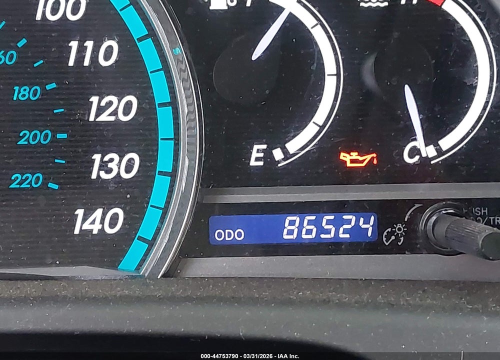 2012 TOYOTA VENZA LE V6 VIN: 4T3BK3BB7CU070355