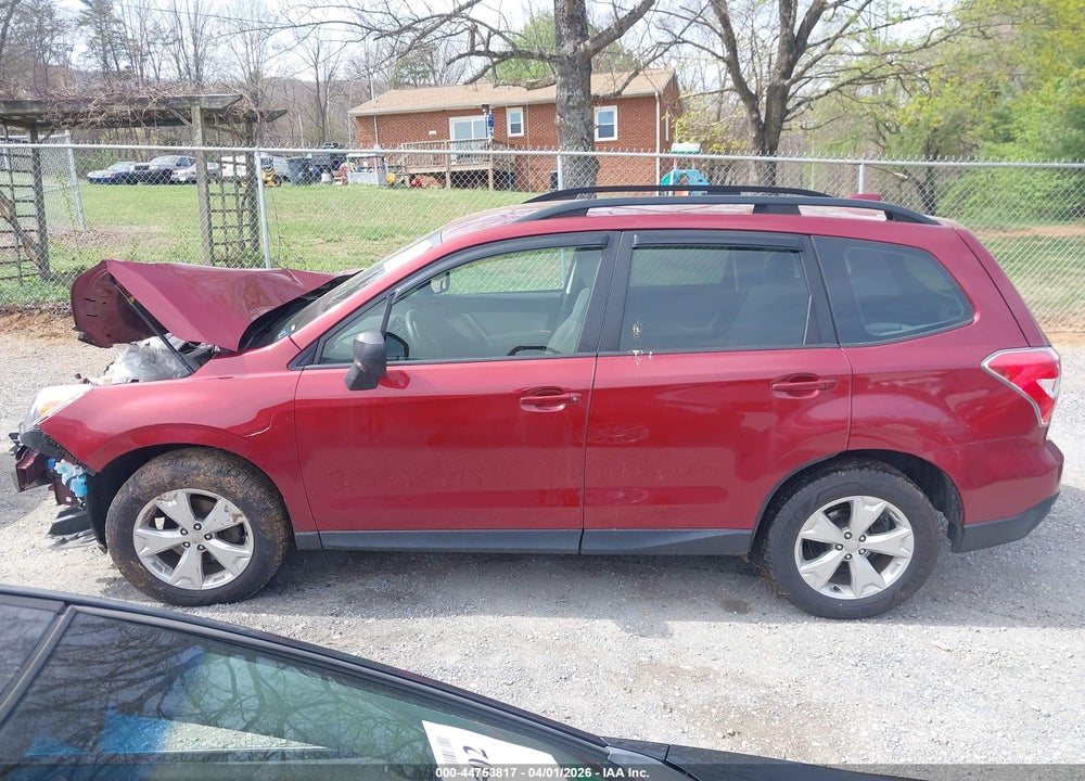 2016 SUBARU FORESTER 2.5I VIN: JF2SJABC7GH500544