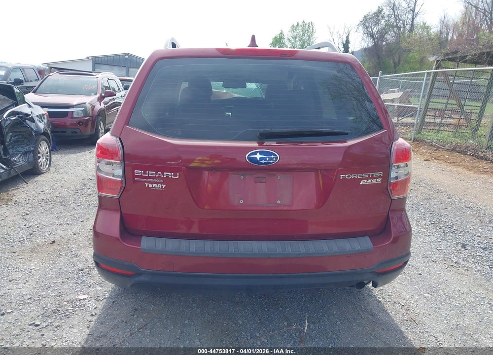 2016 SUBARU FORESTER 2.5I VIN: JF2SJABC7GH500544