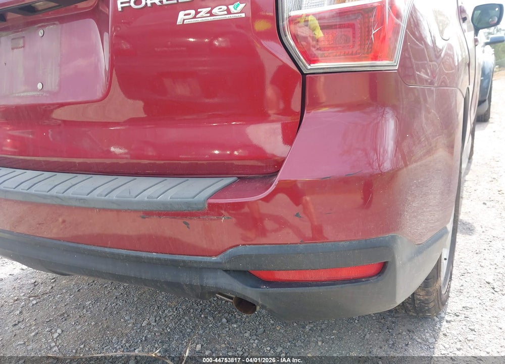 2016 SUBARU FORESTER 2.5I VIN: JF2SJABC7GH500544