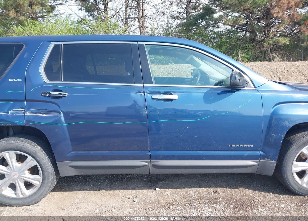 2017 GMC TERRAIN SL VIN: 2GKFLSEK5H6226419