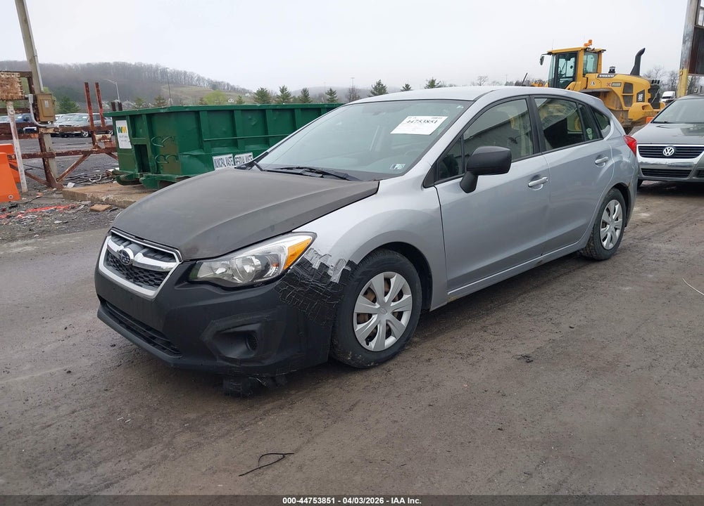 2014 SUBARU IMPREZA 2.0I VIN: JF1GPAA69E8229696