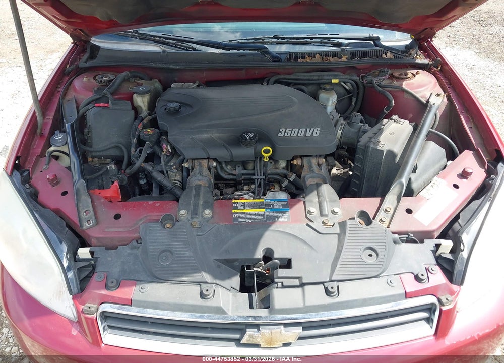 2006 CHEVROLET IMPALA LT VIN: 2G1WT55K569384213