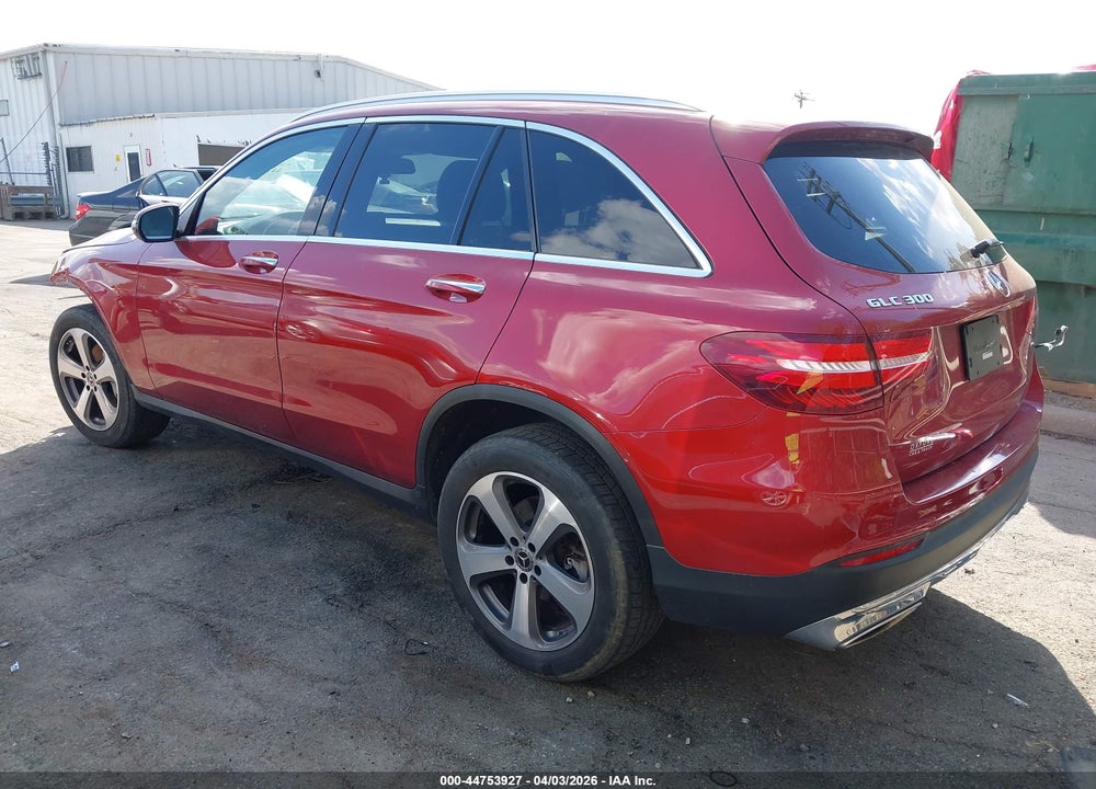 2018 MERCEDES-BENZ GLC 300 VIN: WDC0G4JB4JV035173