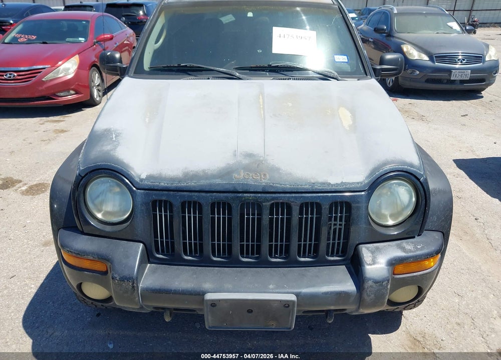 2002 JEEP LIBERTY LIMITED EDITION VIN: 1J4GL58K52W109265