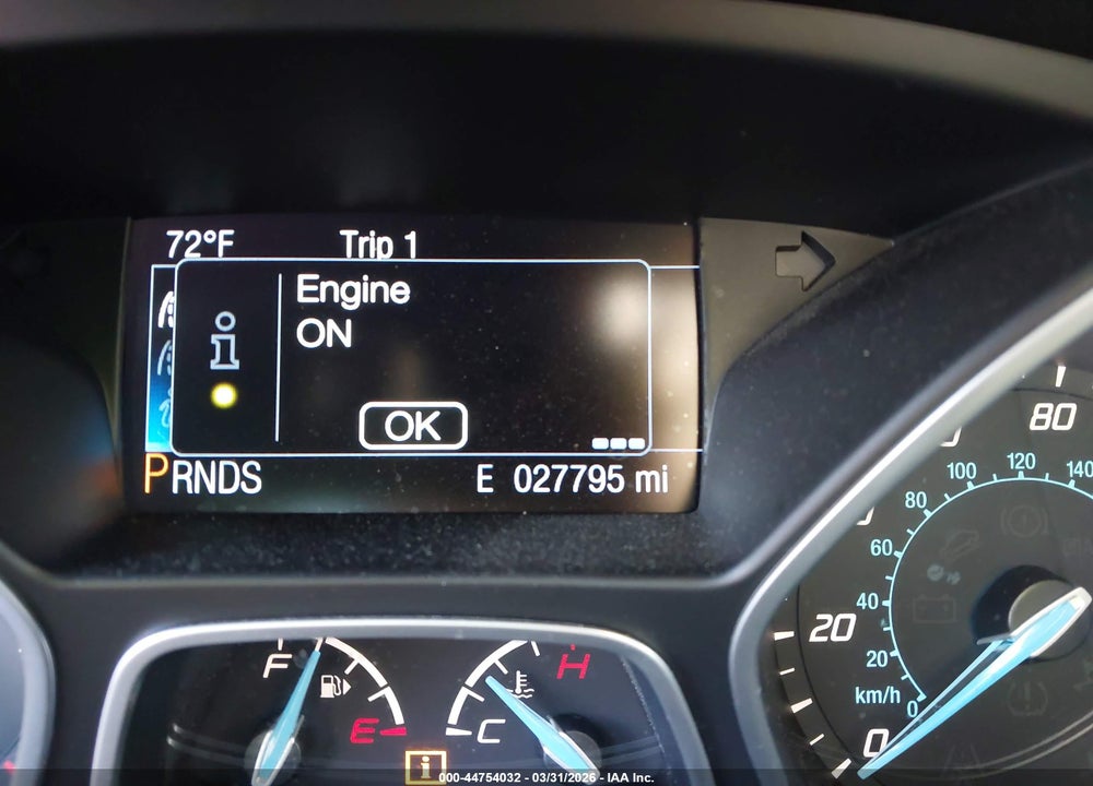 2014 FORD FOCUS TITANIUM VIN: 1FADP3N26EL263890