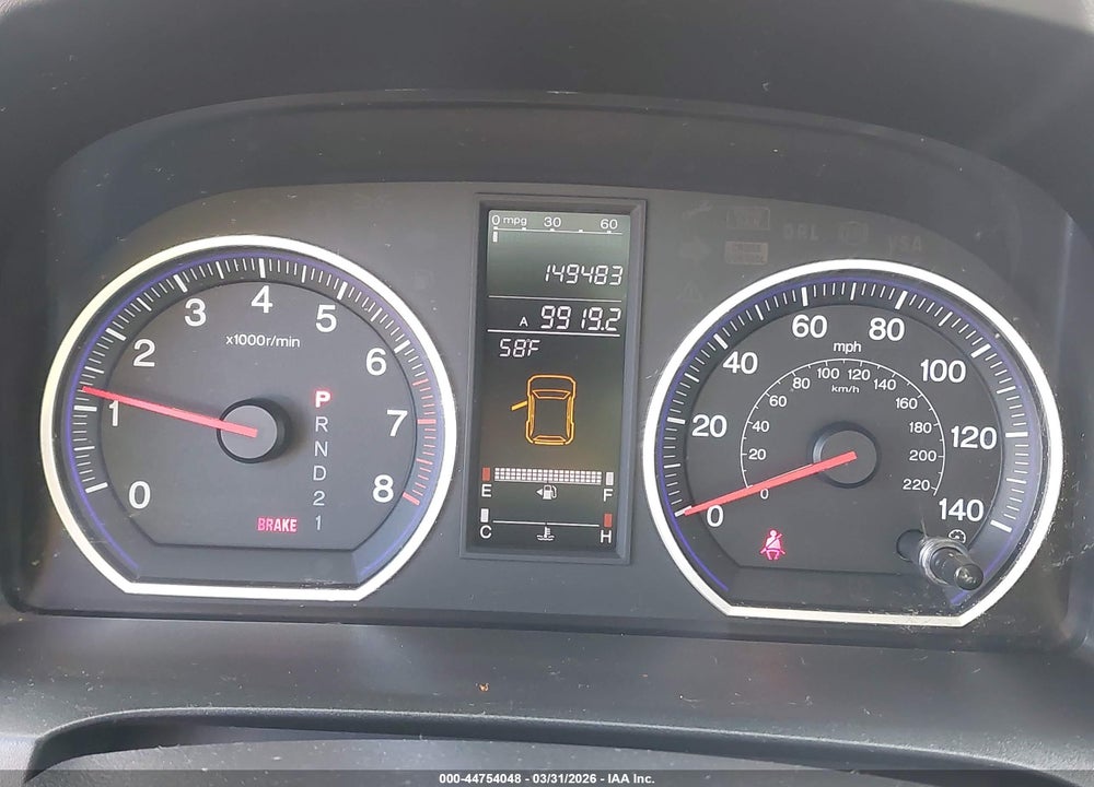 2009 HONDA CR-V EX-L VIN: 5J6RE48789L042259