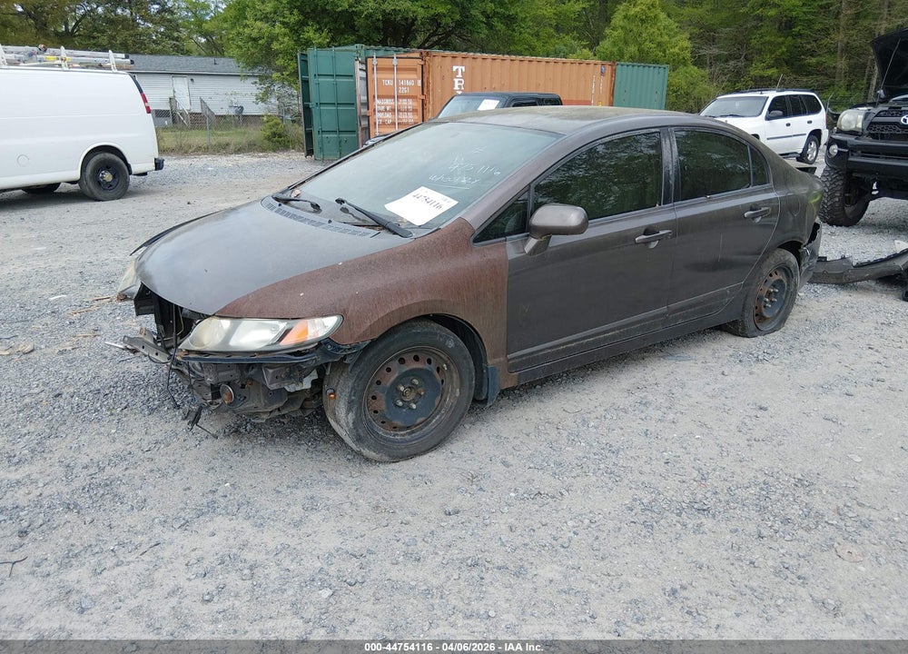 2009 HONDA CIVIC LX VIN: 2HGFA16599H540439