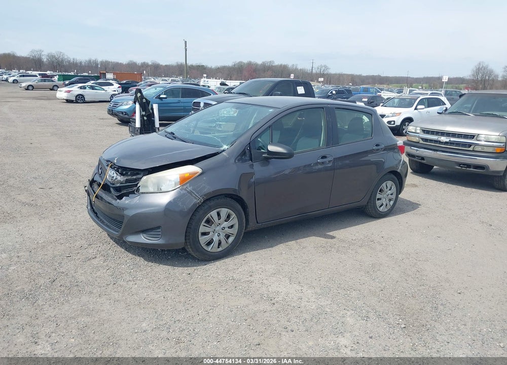 2012 TOYOTA YARIS LE VIN: JTDKTUD34CD525653
