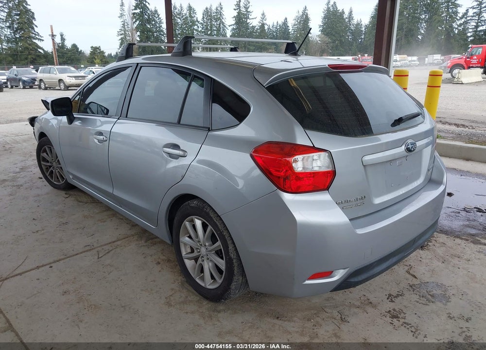 2013 SUBARU IMPREZA 2.0I PREMIUM VIN: JF1GPAB67D2897366