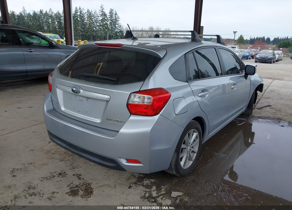 2013 SUBARU IMPREZA 2.0I PREMIUM VIN: JF1GPAB67D2897366