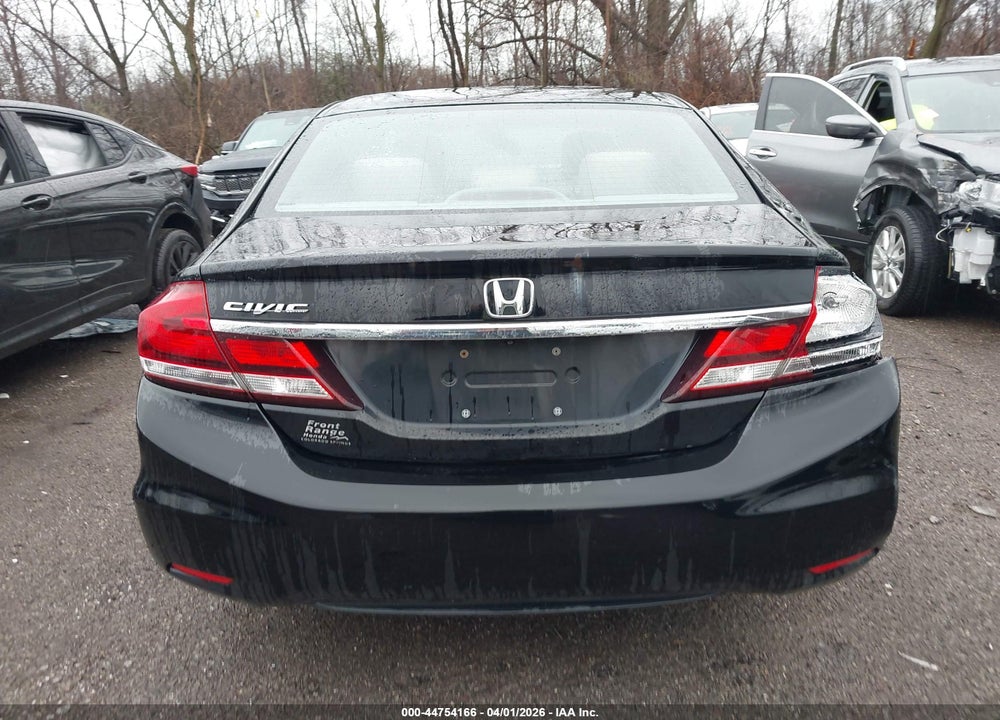 2013 HONDA CIVIC LX VIN: 2HGFB2F54DH602955