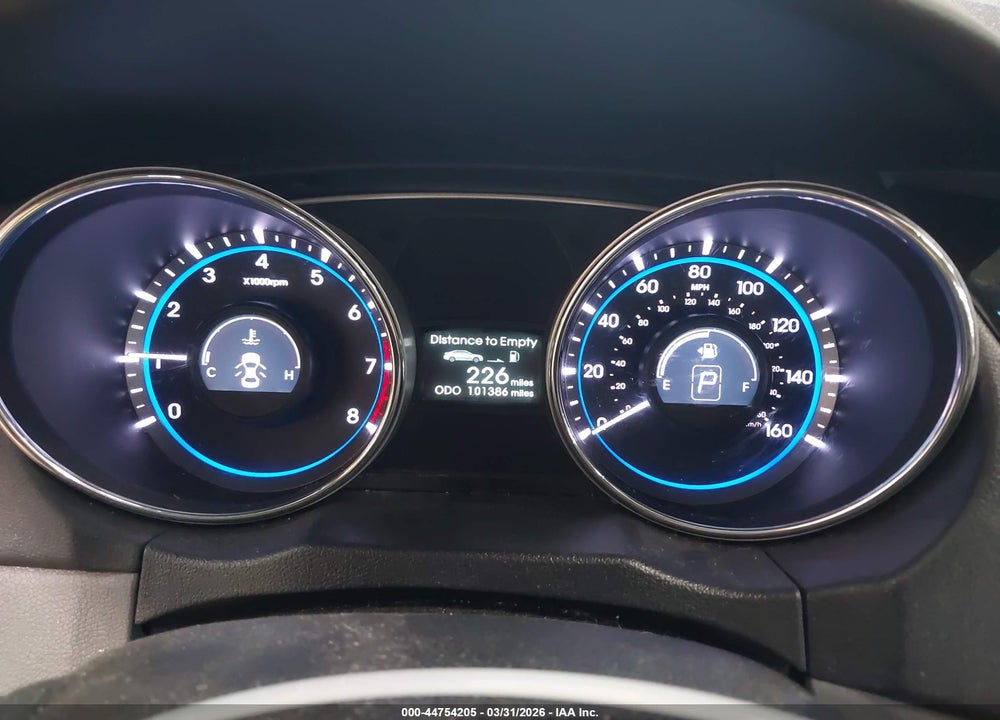 2013 HYUNDAI SONATA LIMITED VIN: 5NPEC4AC7DH611956