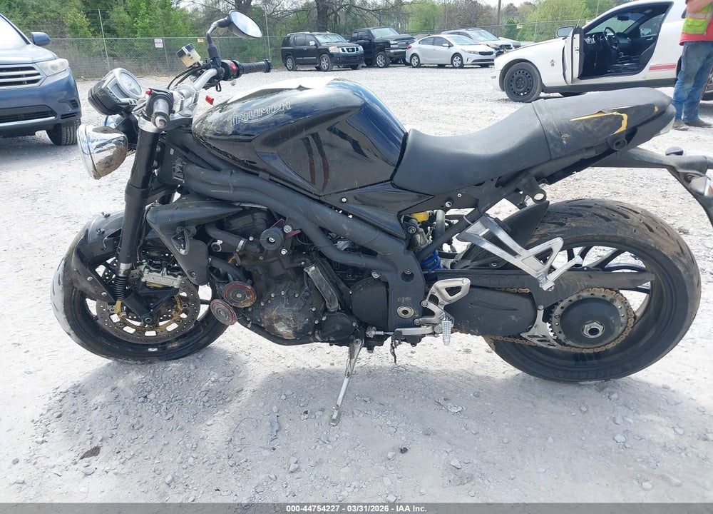 2009 TRIUMPH MOTORCYCLE SPEED TRIPLE VIN: SMT500PK49J363410