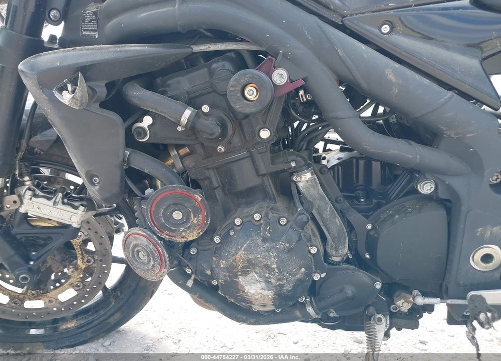 2009 TRIUMPH MOTORCYCLE SPEED TRIPLE VIN: SMT500PK49J363410
