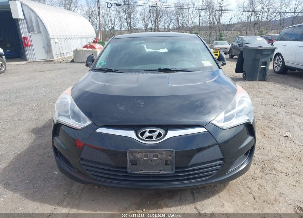 2013 HYUNDAI VELOSTER BASE W/BLACK VIN: KMHTC6AD1DU097213