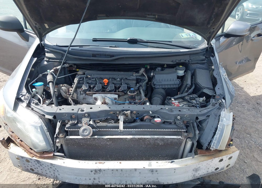 2012 HONDA CIVIC SDN EX-L VIN: 2HGFB2F97CH553459