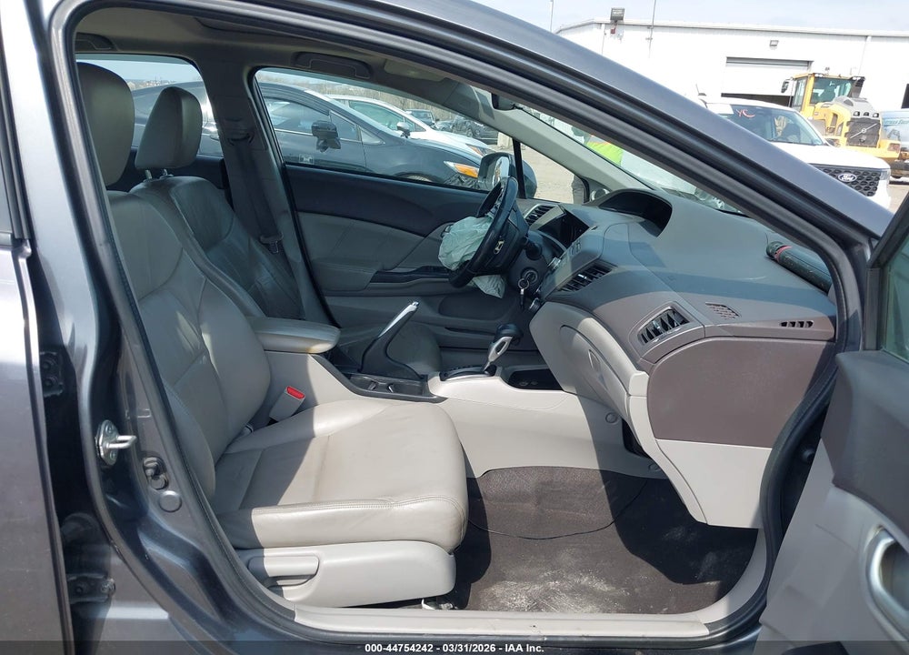 2012 HONDA CIVIC SDN EX-L VIN: 2HGFB2F97CH553459