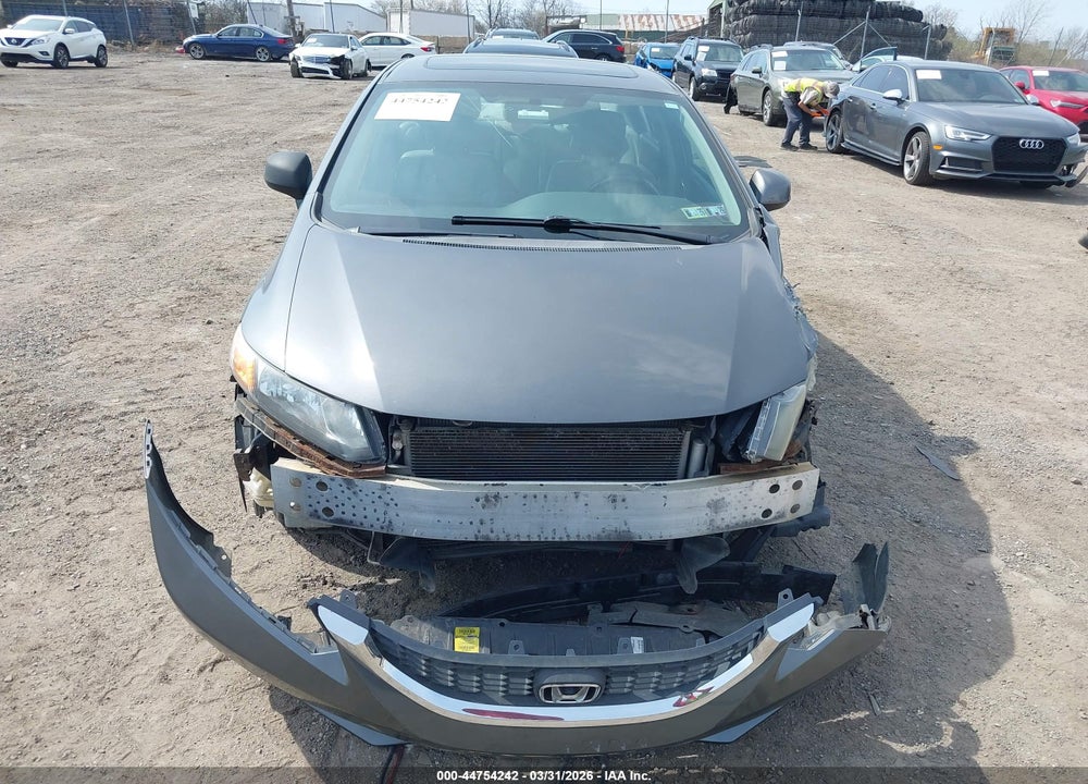2012 HONDA CIVIC SDN EX-L VIN: 2HGFB2F97CH553459