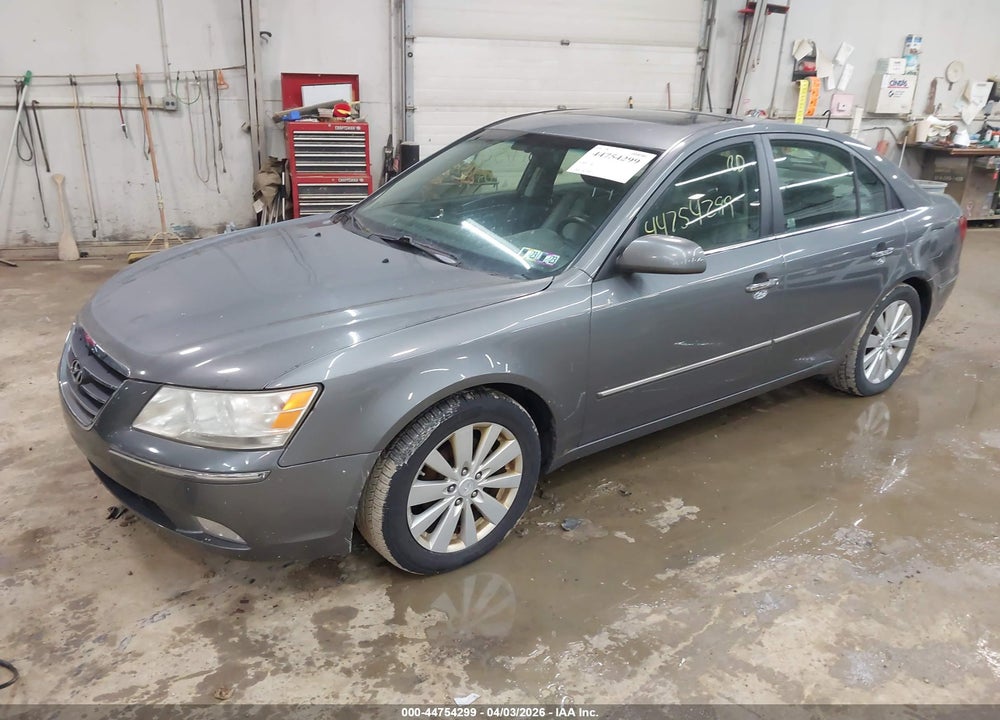 2009 HYUNDAI SONATA LIMITED VIN: 5NPEU46C39H507848