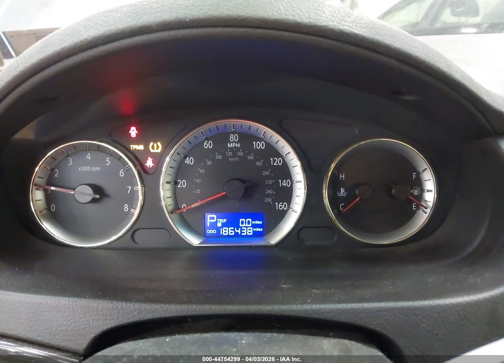 2009 HYUNDAI SONATA LIMITED VIN: 5NPEU46C39H507848