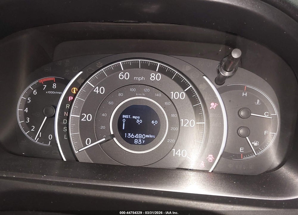 2015 HONDA CR-V TOURING VIN: 5J6RM4H91FL132885