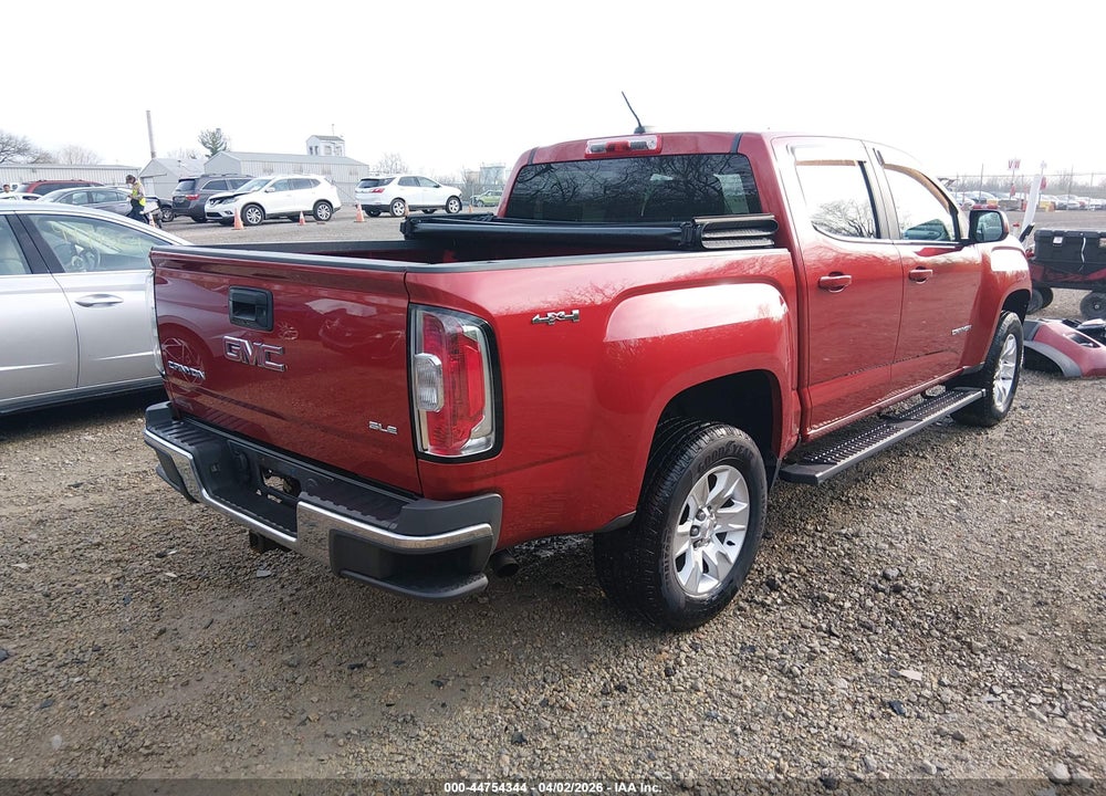 2015 GMC CANYON SLE VIN: 1GTG6BE3XF1141219