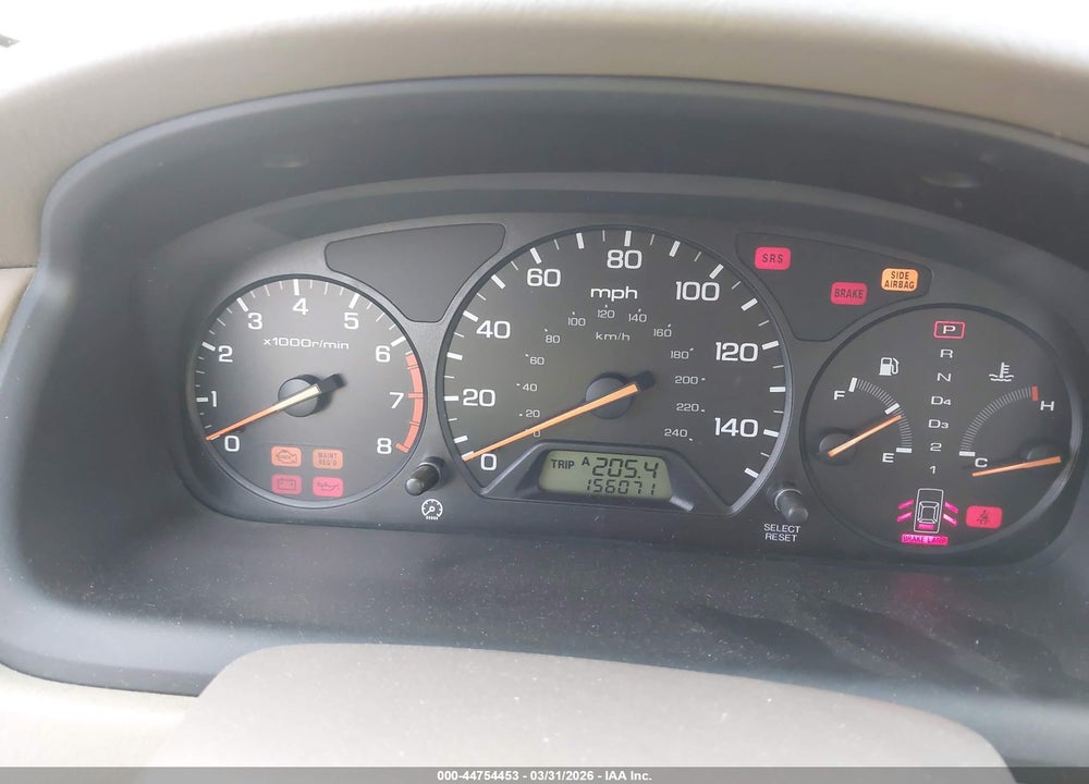 2002 HONDA ACCORD 2.3 EX VIN: 1HGCG56602A001987