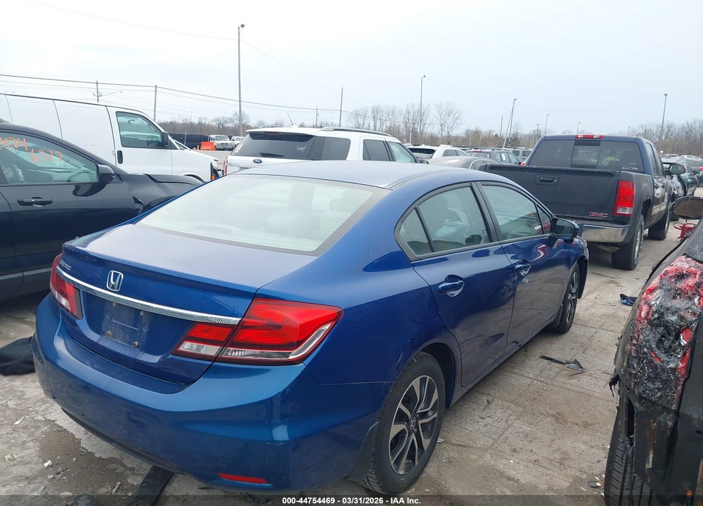 2014 HONDA CIVIC EX VIN: 19XFB2F84EE244472