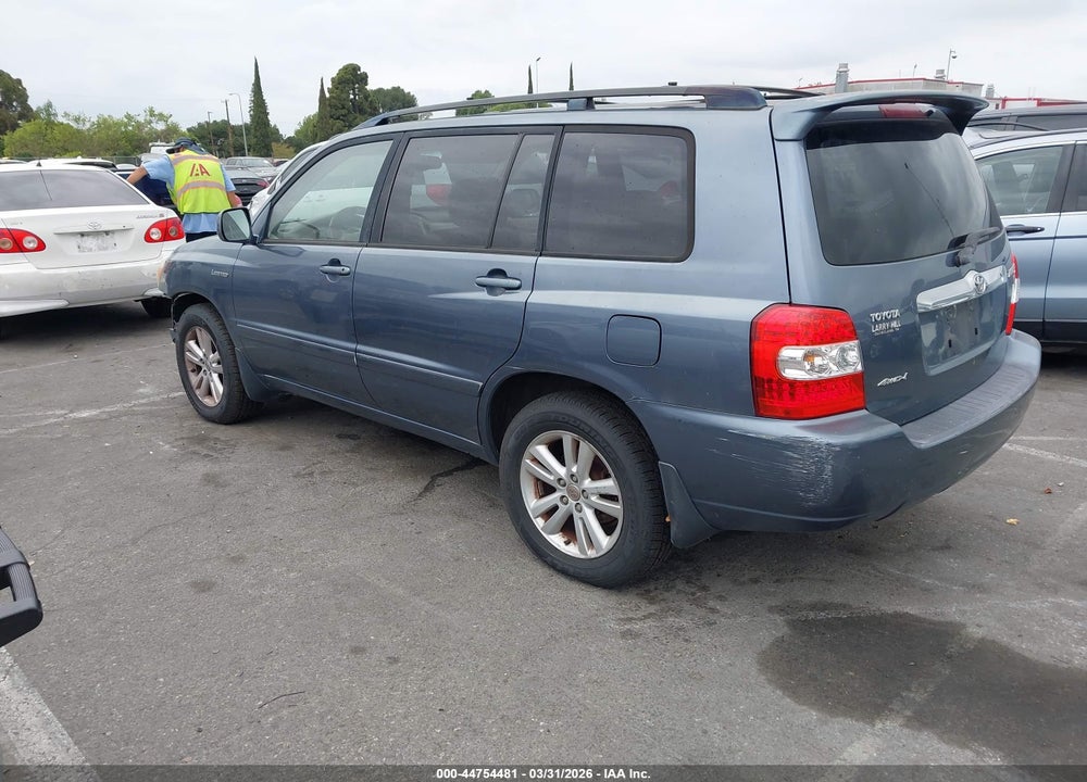 2006 TOYOTA HIGHLANDER HYBRID LTD VIN: JTEEW21A960008240