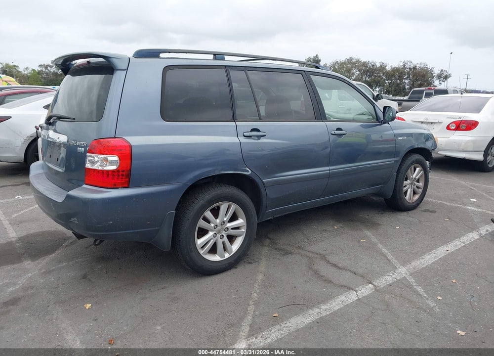 2006 TOYOTA HIGHLANDER HYBRID LTD VIN: JTEEW21A960008240