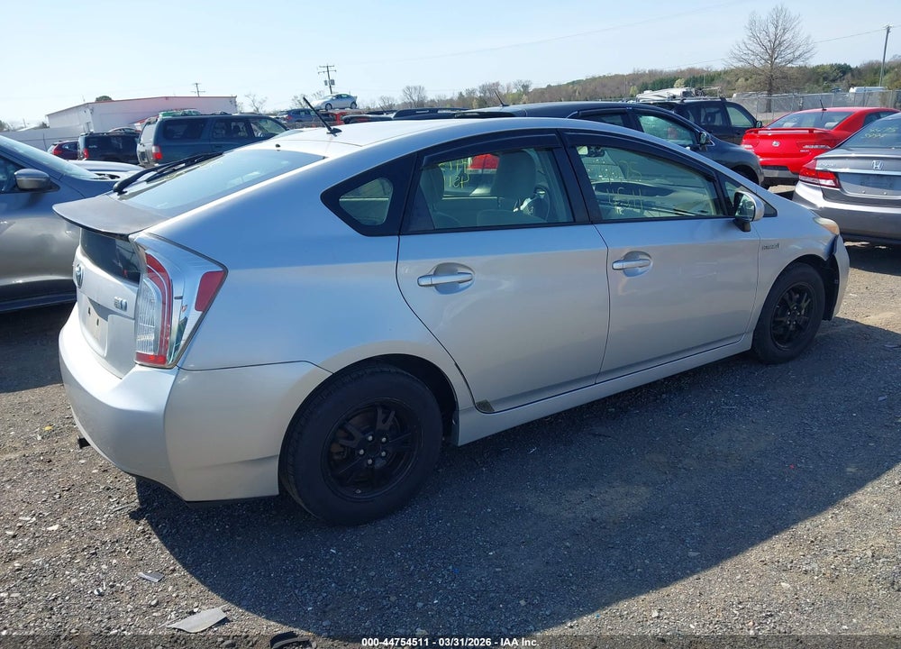 2012 TOYOTA PRIUS TWO VIN: JTDKN3DU1C1544756