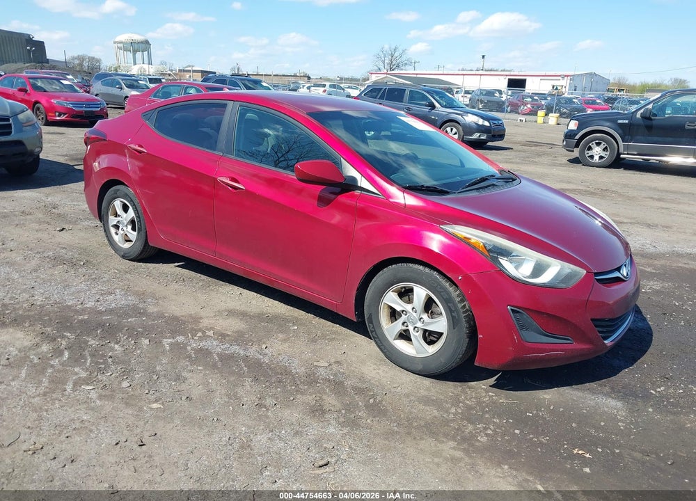 2015 HYUNDAI ELANTRA SE VIN: 5NPDH4AE0FH587940