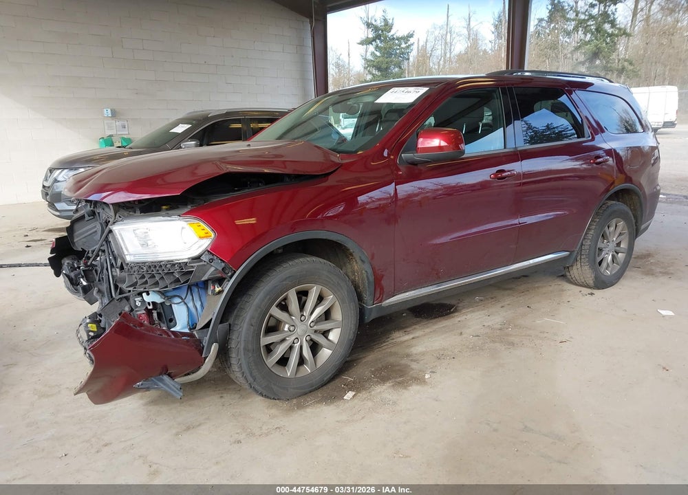 2017 DODGE DURANGO SXT AWD VIN: 1C4RDJAG5HC709949
