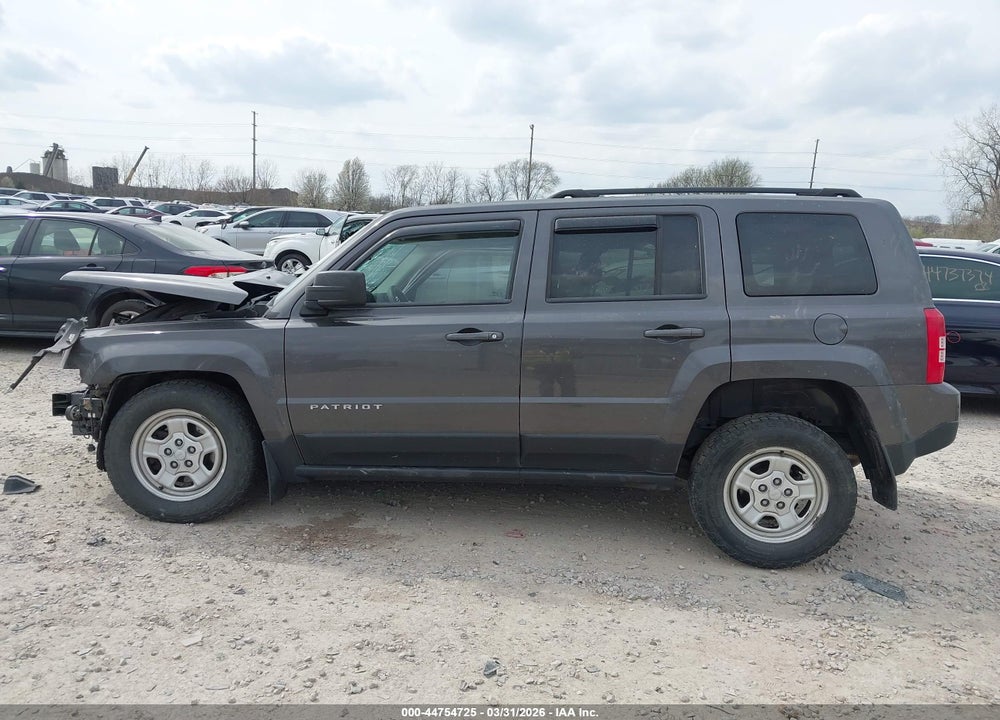 2016 JEEP PATRIOT SPORT VIN: 1C4NJRBB7GD781334