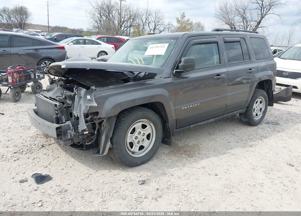 2016 JEEP PATRIOT SPORT VIN: 1C4NJRBB7GD781334