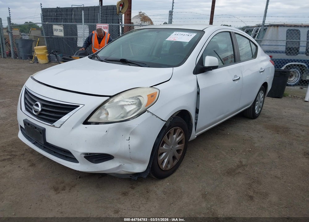 2012 NISSAN VERSA 1.6 SV VIN: 3N1CN7AP9CL814855