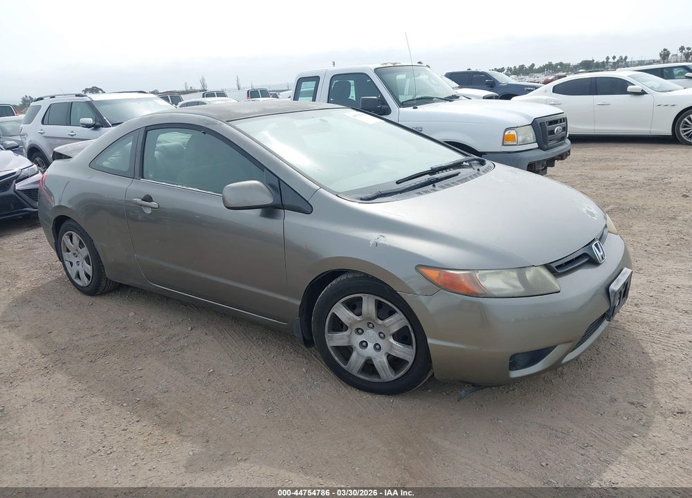 2007 HONDA CIVIC LX VIN: 2HGFG12647H500487