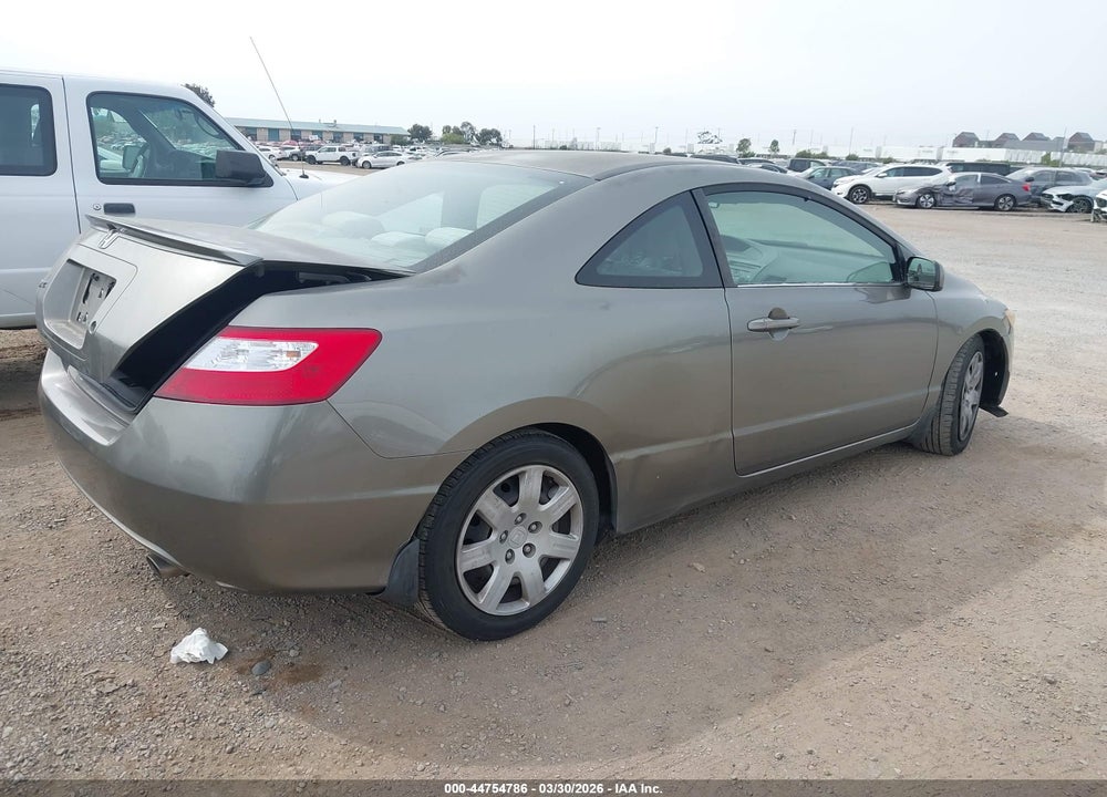 2007 HONDA CIVIC LX VIN: 2HGFG12647H500487