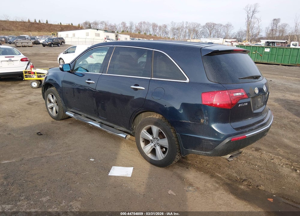 2011 ACURA MDX TECHNOLOGY PACKAGE VIN: 2HNYD2H69BH506978